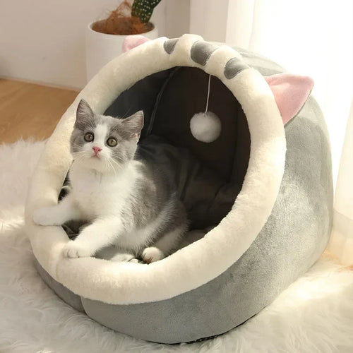 Cozy Foldable Cat Bed