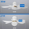 LED 40W Ceiling Fan Light